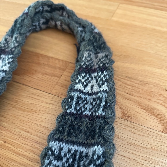 Hobo Boho Sweater Tote Bag Indigenous Weave Wool Alpaca - Picture 8 of 12